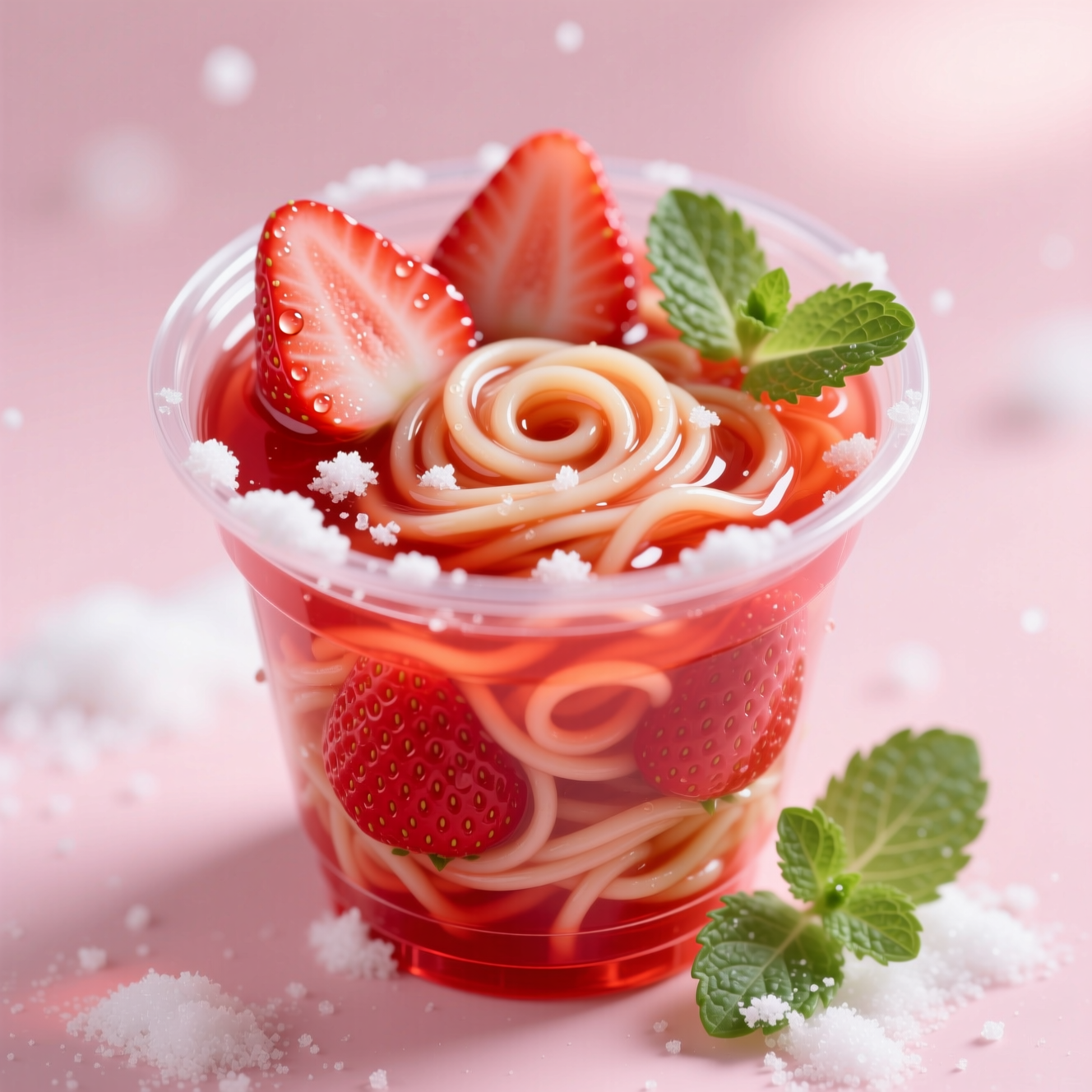 Доширак со вкусом Клубники